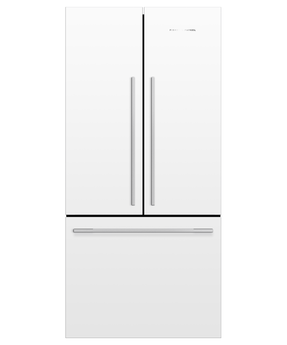 Freestanding French Door Refrigerator Freezer, 32", 17 cu ft, pdp