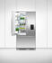 嵌入式法式冷藏冷冻冰箱，90cm，自动制冰和冰水 gallery image 5.0