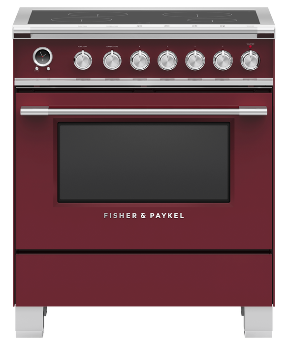 Induction Range, 30", 4 Zones, Self-cleaning, pdp
