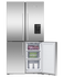 Congélateur réfrigérateur à quatre portes autoportant, 36 po, 18,9 pi³, Glace et eau, galerie de photos 4,0