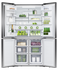 Freestanding Quad Door Refrigerator Freezer, 90.5cm, 538L gallery image 3.0