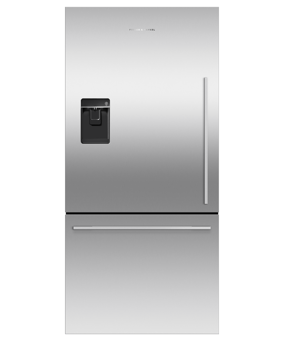 Freestanding Refrigerator Freezer, 79cm, 491L, Ice & Water, pdp