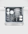 Single DishDrawer™ Dishwasher, Tall, Sanitise gallery image 2.0