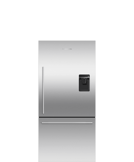 Freestanding Refrigerator Freezer, 79cm, 469L, Ice & Water
