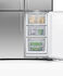 Congélateur réfrigérateur à quatre portes autoportant, 36 po, 18,9 pi³, Glace et eau, galerie de photos 11,0