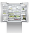 独立式法式冷藏冷冻冰箱，90cm，569升，自动制冰和冰水 gallery image 2.0