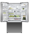 Freestanding French Door Refrigerator Freezer, 90cm, 569L, Ice & Water gallery image 3.0