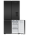 Freestanding Quad Door Refrigerator Freezer, 90.5cm, 690L, Ice & Water gallery image 3.0