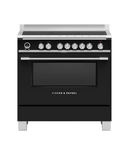 Freestanding Cooker, Induction, 90cm, 5 Zones with SmartZone, Self-cleaning