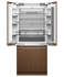 91cm Series 11 Integrated French Door Refrigerator Freezer, Ice & Water gallery image 2.0