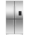 Freestanding Quad Door Refrigerator Freezer, 36", 18.9 cu ft, Ice & Water gallery image 1.0