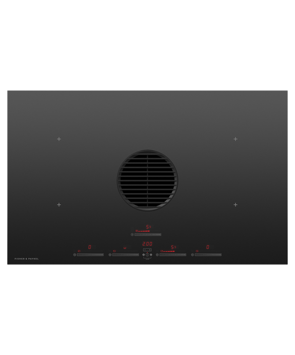Induction Cooktop, 83cm, 4 Zones with Integrated Ventilation, pdp