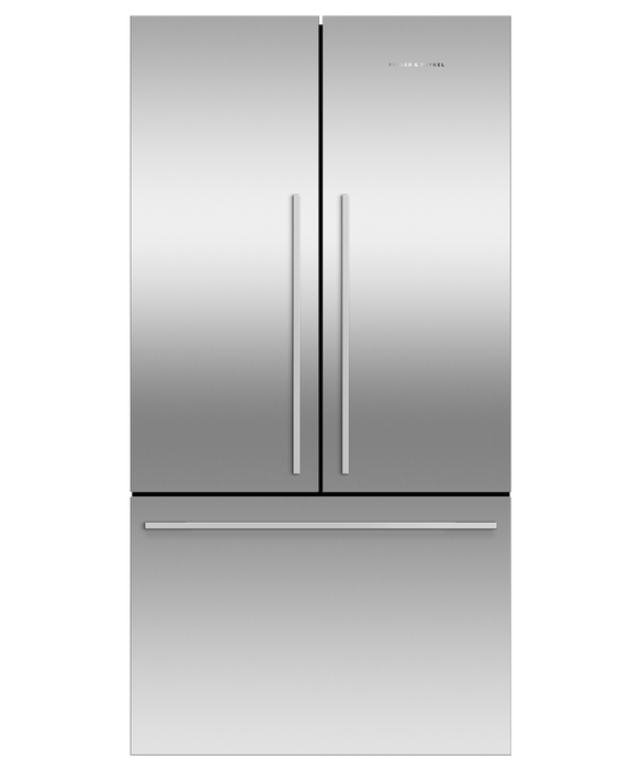 Freestanding French Door Refrigerator Freezer, 90cm, 545L, pdp