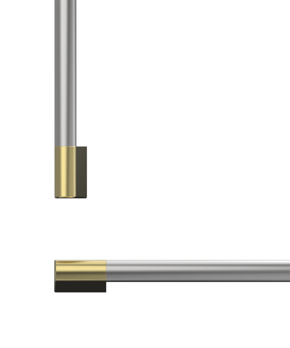 Professional Round Flush Handle Kit for Integrated Column Refrigerator or Freezer, pdp