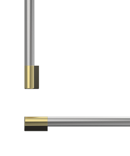 Professional Round Flush Handle Kit for Integrated Refrigerator Freezer, 30", hi-res