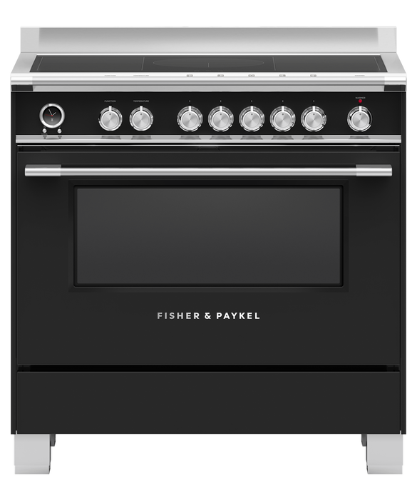 Freestanding Cooker, Induction, 90cm, 5 Zones with SmartZone, Self-cleaning, pdp
