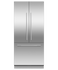 Réfrigérateur congélateur à porte française intégré, 32 po, Glace, galerie de photos 4,0