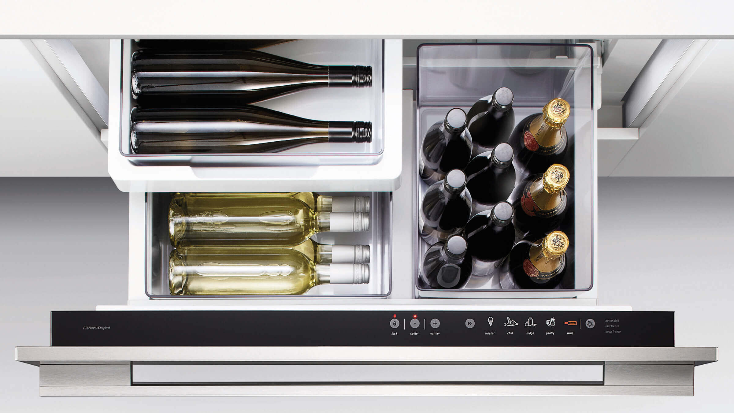 Integrated CoolDrawer™ Multi-temperature Drawer | Fisher & Paykel Asia