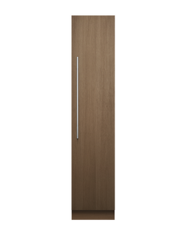 45.7cm 系列 11 嵌入式立式冷冻冰箱，带制冰机