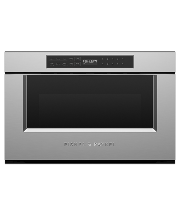 KitchenAid 24 Under-Counter Microwave Oven Drawer in Stainless Steel
