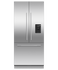 Réfrigérateur congélateur à porte française intégré, 32 po, Glace et eau, galerie de photos 1,0