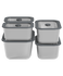 Food Preparation Storage Containers, 5-piece set gallery image 1.0