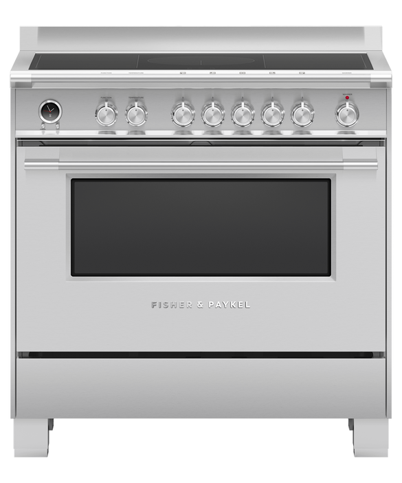 Freestanding Cooker, Induction, 90cm, 5 Zones with SmartZone, Self-cleaning, pdp