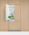 Réfrigérateur congélateur à porte française intégré, 32 po, Glace, galerie de photos 8,0