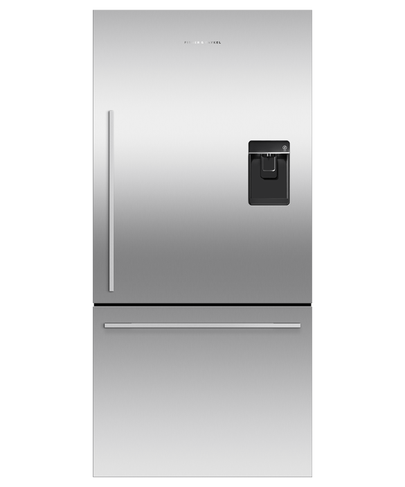 Freestanding Refrigerator Freezer, 79cm, 445L, Ice & Water, pdp