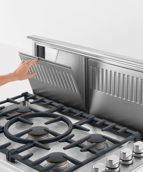 Downdraft Range Hood, 36, Telescopic | Fisher u0026 Paykel USA