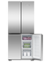 Freestanding Quad Door Refrigerator Freezer, 79cm, 498L gallery image 4.0