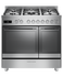 90cm Series 7 Contemporary Dual Fuel 5 Burner Freestanding Cooker gallery image 1.0
