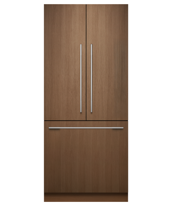 91cm Series 11 Integrated French Door Refrigerator Freezer, Ice & Water, pdp