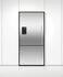 Freestanding Refrigerator Freezer, 79cm, 494L, Ice & Water gallery image 3.0