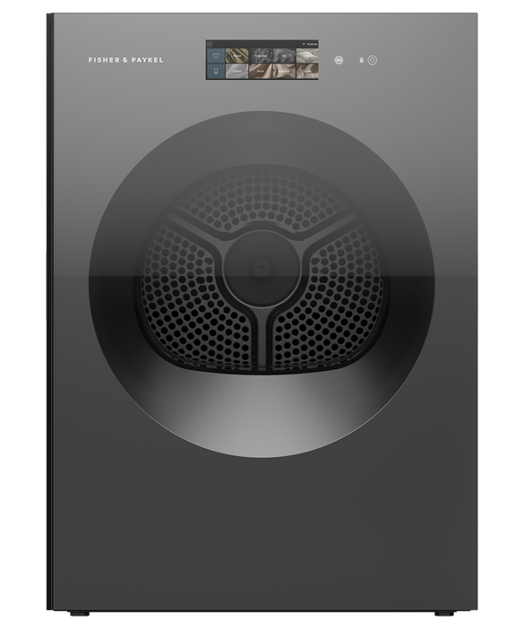 10kg Series 7 Minimal Heat Pump Dryer, Woolmark Black, pdp