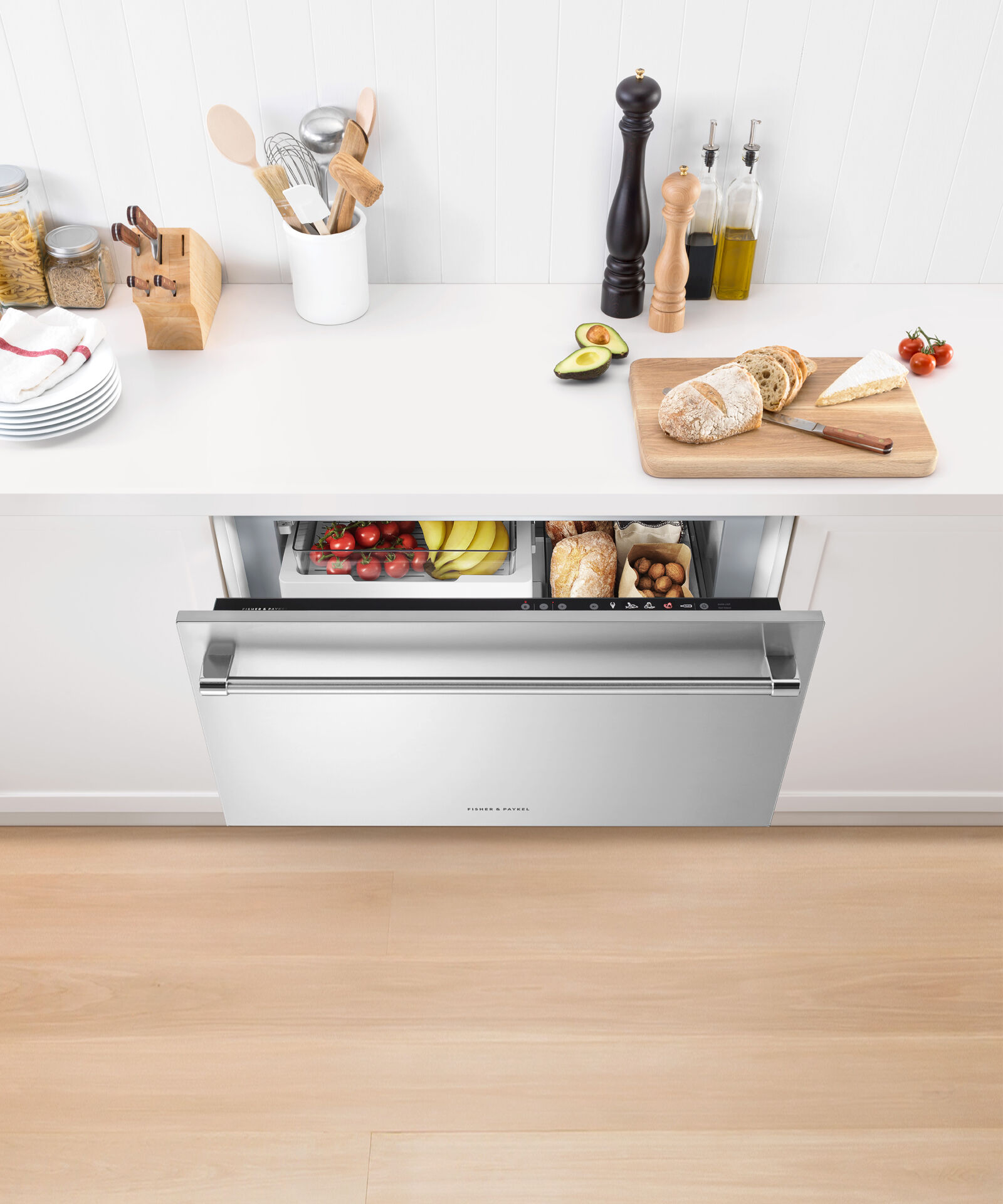 Integrated CoolDrawer Multi temperature Drawer