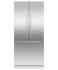 Réfrigérateur congélateur à porte française intégré, 36 po, Glace, galerie de photos 3,0