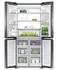 Freestanding Quad Door Refrigerator Freezer , 79cm, 498L gallery image 4.0