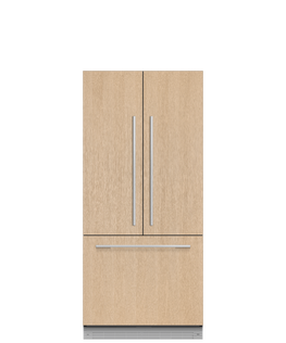Integrated French Door Refrigerator, 80cm