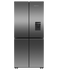 Freestanding Quad Door Refrigerator Freezer, 79cm, 498L, Ice & Water gallery image 1.0