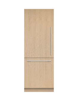 Integrated Refrigerator Freezer, 76cm, Ice & Water