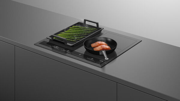 Large, flexible cooking area