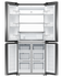 Freestanding Quad Door Refrigerator Freezer , 79cm, 498L gallery image 3.0