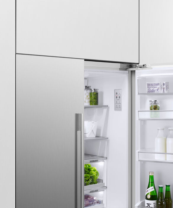 integrated french door refrigerator freezer 90cm fisher paykel australia