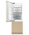 嵌入式冷藏冷冻冰箱，76cm，自动制冰和冰水 gallery image 2.0