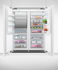 Colonne de réfrigérateur intégrée, 30 po, Image de galerie d’eau 14,0