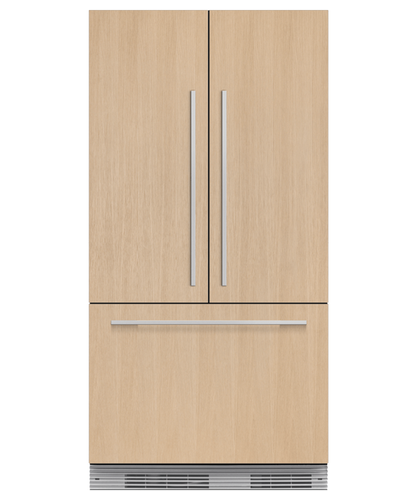 Integrated French Door Refrigerator Freezer, 90cm, pdp