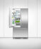 Réfrigérateur congélateur à porte française intégré, 36 po, Glace, galerie de photos 9,0