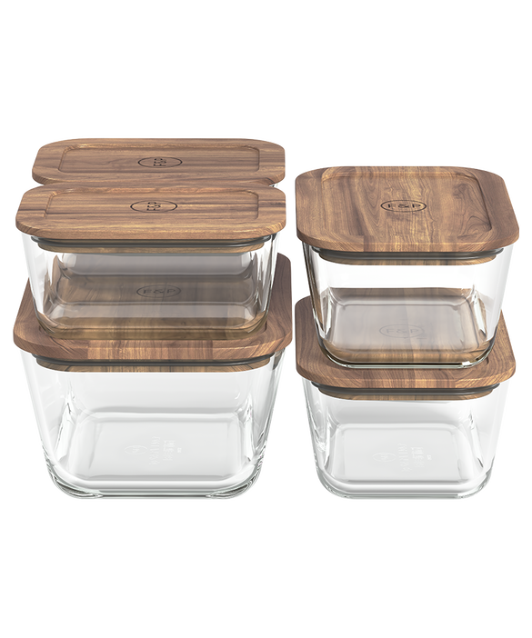 Pantry Storage Containers, 5-piece set, pdp