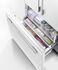 Réfrigérateur congélateur à porte française intégré, 36 po, Glace, galerie de photos 7,0